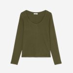 Heavy Jersey Long Sleeve Top